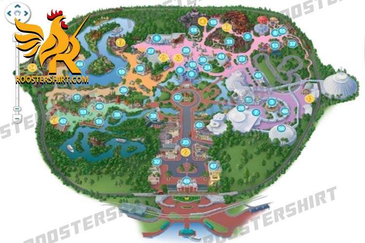 Customized Disney Park Map Personalized Disney Gifts for Adults