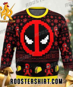 Deadpool Chibi Style Marvel Ugly Christmas Sweater