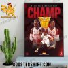 Dennis Schroder Germany World Champions 2023 FIBA World Cup Poster Canvas
