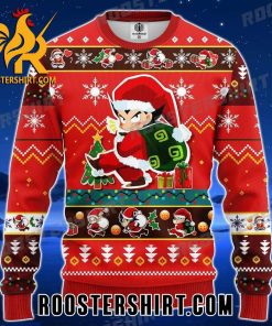 Dragon Ball Son Goku Cosplay Santa Cute Anime Ugly Sweater