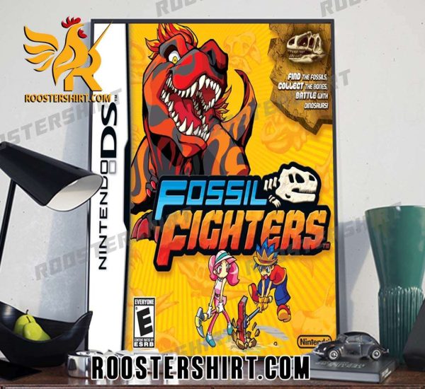 Fossil Fighters Poster Canvas
