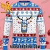Funny Busch Beer Reindeer Christmas Ugly Sweater