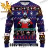 Funny Darth Vader Cosplay Reindeer Star Wars Ugly Christmas Sweater