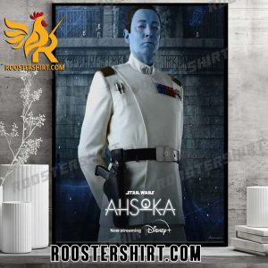 Grand Admiral Thrawn in Star Wars Ahsoka Poster Canvas