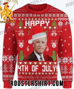 Happy 4th of July Joe Biden Ugly Sweater