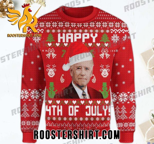 Happy 4th of July Joe Biden Ugly Sweater