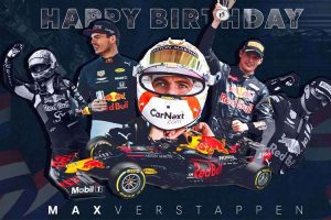 Happy Birthday Max Verstappen