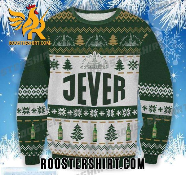 Happy Christmas Jever German Beer Ugly Sweater
