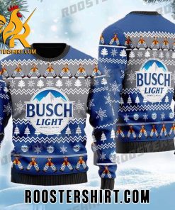 Happy Xmas Busch Light Beer Ugly Sweater