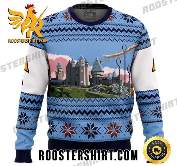 Hogwarts House Pixel Style Harry Potter Ugly Sweater