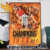 Houston Dynamo Champions Lamar Hunt US Open Cup 2023 Poster Canvas