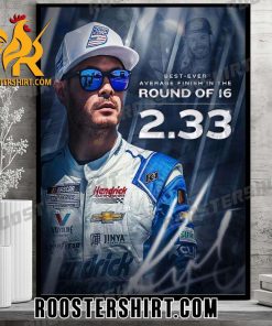 Kyle Larson is on pace for a historic Nascar Playoffs Poster Canvas