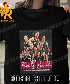 Las Vegas Aces Finals Bound First Back To Back Finals Appearance In Franchise History T-Shirt