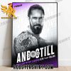 Legend Seth Rollins Champs 2023 World Heavyweight Champions WWE Payback Poster Canvas