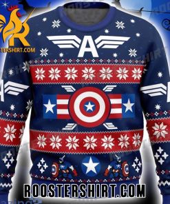 Limited Edition Winter Soldier Captain America Marvel Ugly Christmas Sweater
