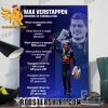Max Verstappen keeps making F1 history Poster Canvas