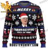 Merry Joe Biden Thanks Giving Trick Or Treat Ugly Sweater