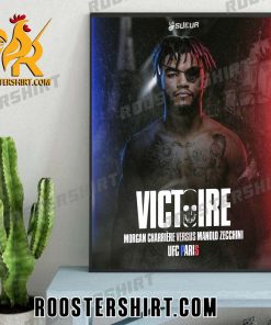 Morgan Charriere Victoire Versus Manolo Zecchini UFC Paris Poster Canvas