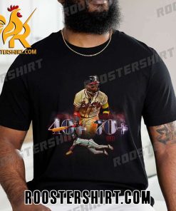 New Design Ronald Acuna Jr 40 Hr 70 SB Atlanta Braves Unisex T-Shirt