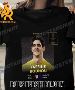 Nominated for the 2023 Yachine Trophy Yassine Bounou T-Shirt