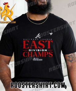 Official Atlanta Braves Fanatics Branded 2023 NL East Division Champions Locker Room Unisex T-Shirt