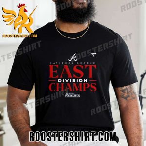 Official Atlanta Braves Fanatics Branded 2023 NL East Division Champions Locker Room Unisex T-Shirt