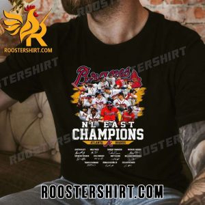 Official Congrats Atlanta Braves 2023 NL East Champions T-Shirt With New Design