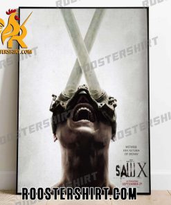 Official Saw X Witness The Return Of Jigsaw In Theaters Poster Canvas