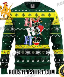 Oregon Ducks Hohoho Mickey Mouse Disney Ugly Christmas Sweater