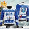 Personalized Bud Light Makes Me High Ugly Sweater