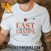 Quality Baltimore Orioles 2023 AL East Division Champions Locker Room Unisex T-Shirt