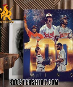 Quality Baltimore Orioles Have Won 100 Games For The Sixth Time In Franchise History Poster Canvas