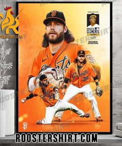 Quality Brandon Crawford Is The SF Giants Nominee For The 2023 Roberto Clemente Award Poster Canvas