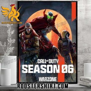 Quality Call Of Duty Season 06 Warzone Poster Canvas