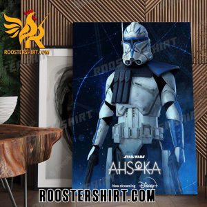 Quality Commander Rex In Ahsoka Star Wars Movie New Streaming In Disney Plus Poster Canvas