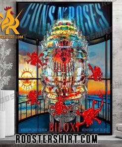 Quality Guns N Roses Mississippi Coast Coliseum Biloxi Poster Canvas