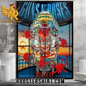 Quality Guns N Roses Mississippi Coast Coliseum Biloxi Poster Canvas