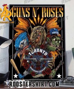 Quality Guns N Roses Toronto Rogers Centre September 3rd 2023 Tour Poster Canvas