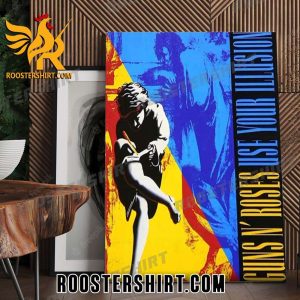 Quality Guns N Roses Use Your Illusion I and Use Your Illusion II Poster Canvas