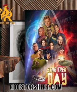 Quality Happy Anniversary 57 Years Star Trek Day Congratulations Incredible Franchise Poster Canvas