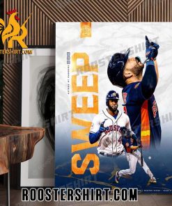 Quality Houston Astros Sweep In The Heart Of Texas Poster Canvas