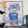 Quality Jonas Brothers Saturday September 9 2023 5 Albums In 1 Night Los Angeles Poster Canvas