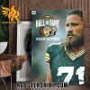 Quality Josh Sitton Takes His Place In The Green Bay Packers NFL Hall Of Fame Go Pack Go Poster Canvas