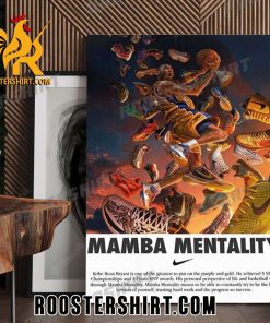 Quality Kobe Bryant Mamba Mentality Nike Poster Canvas