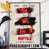 Quality Reptile Shed The Lies Three Actors Benicio Del Toro x Justin Timberlake x Alicia Silverstone Poster Canvas