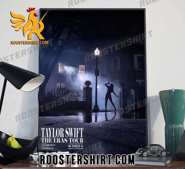 Quality Taylor Swift The Eras Tour Scaring Off Demons October 13 2023 At AMC The Excorcist by BossLogic Poster Canvas