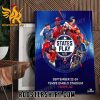 Quality The 2023 MLB States Play Arrives In Tempe AZ At Tempe Diablo Stadium Poster Canvas