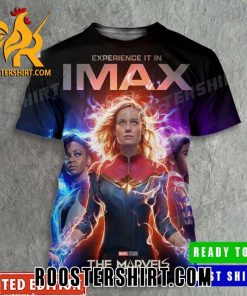 Quality The Marvels Experience It In Imax Shirt 3D All Over Print