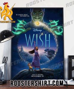 Quality Wish Disney Be Careful What You Wish For Poster Canvas