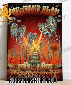 Quality Wu-Tang Clan Washington DC Capital One Arena Poster Canvas